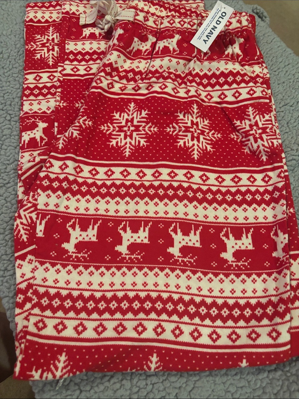 NWT Old Navy Christmas Flannel pajama pants